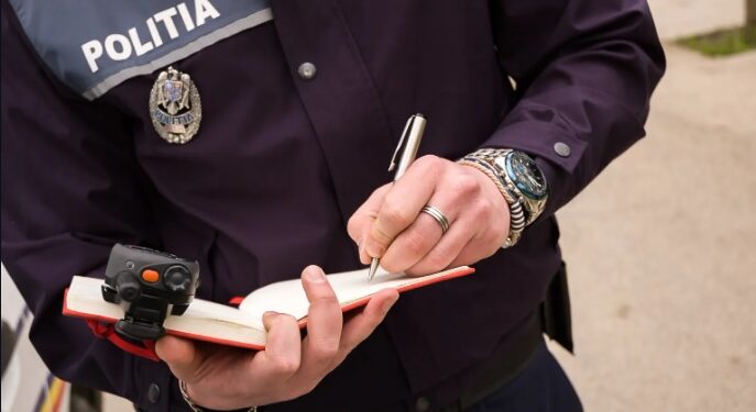 Bărbat de 55 de ani violent cu fata concubinei sale. La sosirea polițiștilor, bărbatul a devenit agresiv și a fost imobilizat