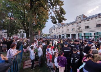 Pelerinaj cu icoana Maicii Domnului de la Mănăstirea Adam, în municipiul Brăila