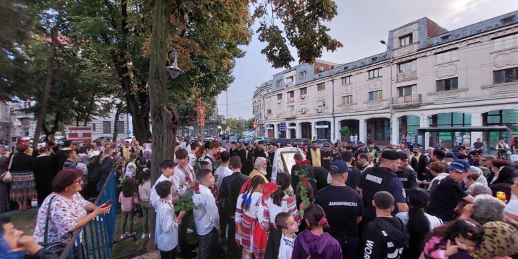 Pelerinaj cu icoana Maicii Domnului de la Mănăstirea Adam, în municipiul Brăila