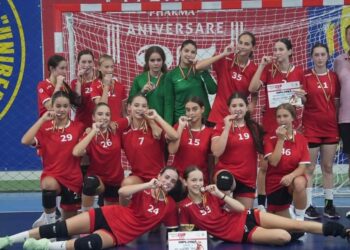 Junioarele 3 de la HC Dunărea Brăila s-au clasat pe locul 2 la ediția a II-a a „IALOMIȚA YOUTH CUP”