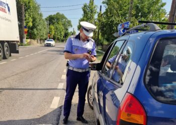Acțiuni desfășurate sâmbătă de polițiștii brăileni. Opt permise reținute și 7 certificate de înmatriculare retrase