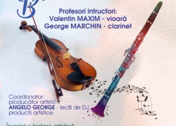 Cursuri gratuite de vioară și clarinet, și inițiere în meseriile de DJ și prezentator