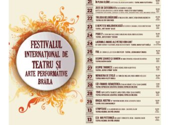 Teatrul „Maria Filotti” vă invită la o nouă ediție a Festivalului Internațional de Teatru și Arte Performative