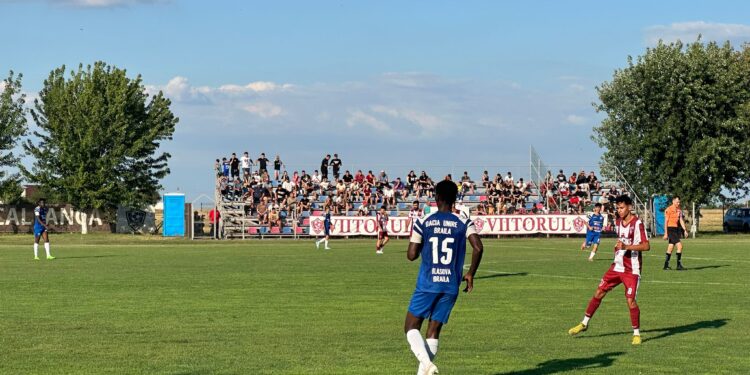 Dacia Unirea Brăila a învins cu 2-1 pe Viitorul Ianca și s-a calificat în turul 3 al Cupei României