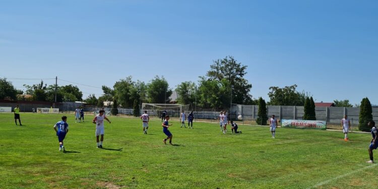 Dacia Unirea a câștigat cu 3-0 amicalul jucat în deplasare cu Sporting Liești
