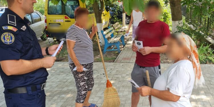 Polițiștii din cadrul Biroului pentru Protecția Animalelor au desfășurat, pe raza localităților Oancea și Romanu, o acțiune de informare a cetățenilor