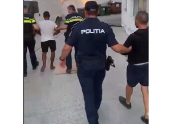 Doi bărbați din comuna Zăvoaia au fost reținuți după au bruscat și i-au sustras telefonul mobil unei minore de 13 ani