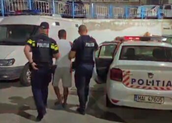 Bărbat din Chiscani reținut de polițiști după ce a lovit un tânăr de 19 ani