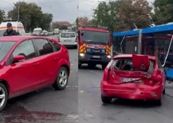Accident rutier pe Bulevardul Dorobanților