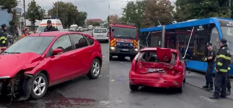 Accident rutier pe Bulevardul Dorobanților
