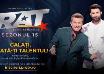 Brăilenii sunt invitați vineri, 06.09.2024, la preselecțiile „Românii au talent”