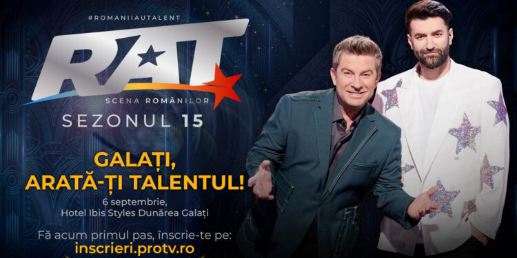 Brăilenii sunt invitați vineri, 06.09.2024, la preselecțiile „Românii au talent”