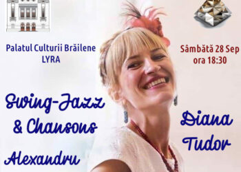 Concert swing-jazz & chansons la Palatul Culturii brăilene LYRA