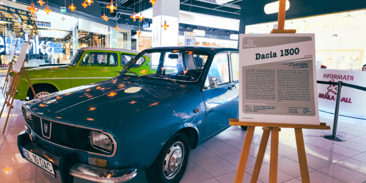 Călătorie în timp prin Europa: Brăila Mall găzduiește o expoziție de mașini clasice