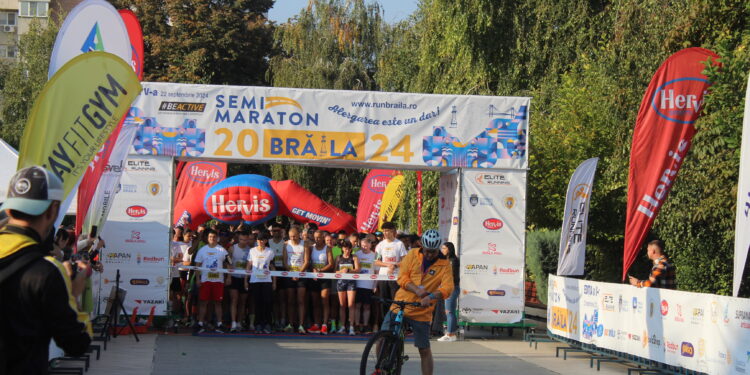 Peste 800 de alergători la Semimaratonul Brăila 2024. S-a alergat și pentru 7 cauze umanitare