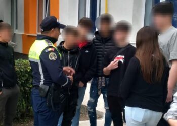 Acțiuni ale polițiștilor brăileni în incinta și zona adiacentă unităților de învățământ