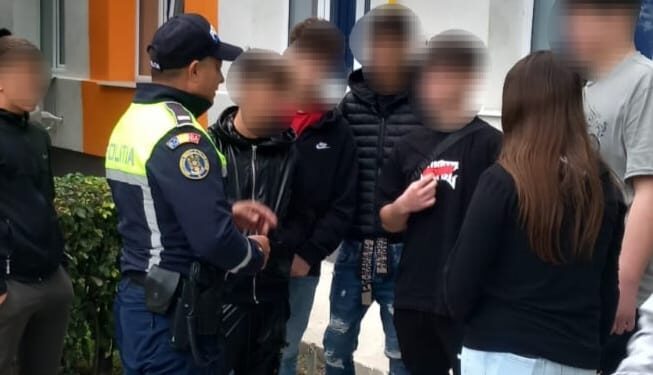 Acțiuni ale polițiștilor brăileni în incinta și zona adiacentă unităților de învățământ