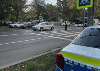 Polițiștii brăileni acționează în incinta și zona adiacentă unităților de învățământ, în punctele cu risc ridicat de accidente și la orele semnalate cu trafic intens