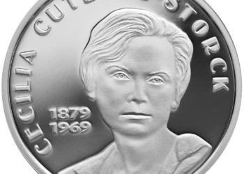 BNR lansează în circuitul numismatic o monedă din argint cu tema ”145 de ani de la nașterea Ceciliei Cuțescu-Storck”
