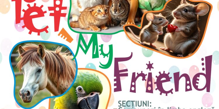 My Pet, My Friend – concurs județean pentru copii