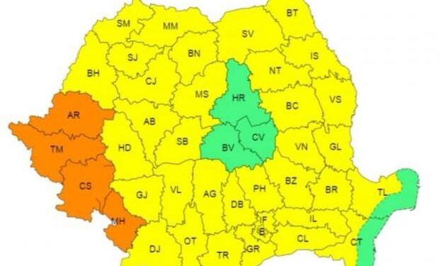 Temperaturi deosebit de ridicate, local caniculă și disconfort termic ridicat