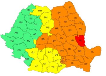Măsuri adoptate în CJSU având în vedere fenomenele meteorologice prognozate prin cele două coduri