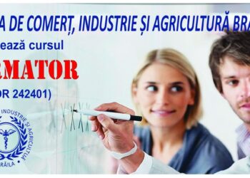 Curs de FORMATOR organizat de CCIA Brăila