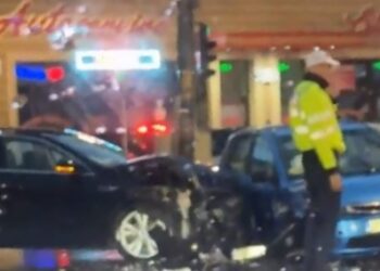 Accident pe Șoseaua Râmnicu Sărat. Două persoane au ajuns la spital