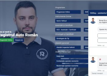 Chatbotul RAReș răspunde la întrebările puse pe site-ul Registrului Auto Român