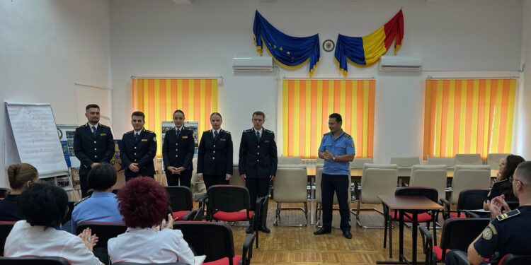 Cinci polițiști de penitenciare s-au alăturat echipei Penitenciarului Brăila