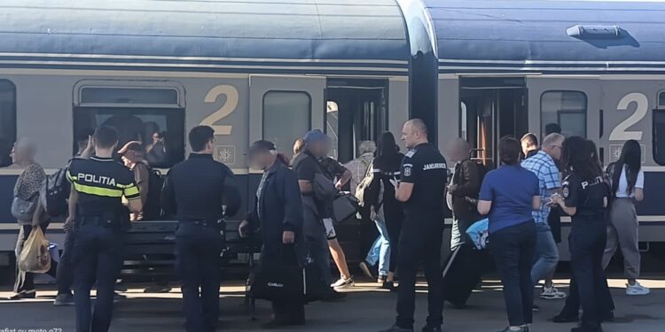 Activități în sistem integrat desfășurate de reprezentanți ai MAI în Gara CFR Brăila