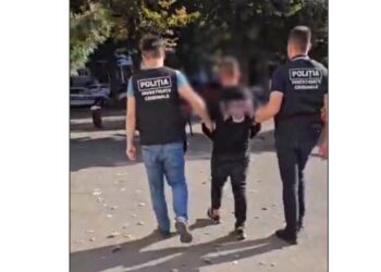 Reținut de polițiști și apoi arestat preventiv pentru comiterea a 7 infracțiuni de furt