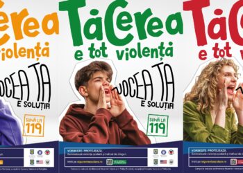 Siguranța în mediul școlar. Campania “Tăcerea e tot violență. Vocea ta e soluția”