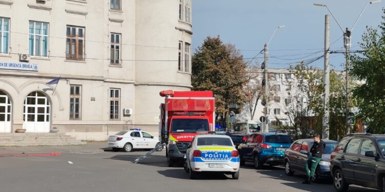 Exercițiu de cooperare cu forțe și mijloace în teren pentru gestionarea unei situații de urgență generate de un incident radiologic urmat de un incendiu la Spitalul Clinic de Urgență Județean Brăila – Pavilion B