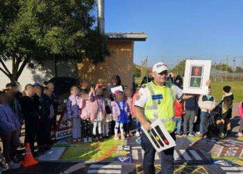 Activități de educație rutieră la Școala gimnazială din comuna Tichilești