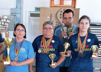 Sportivii paralimpici din cadru A.C.S.P.D.F. Special Friends Brăila au câștigat 34 de medalii la Cupa ”Ana Lugojana”