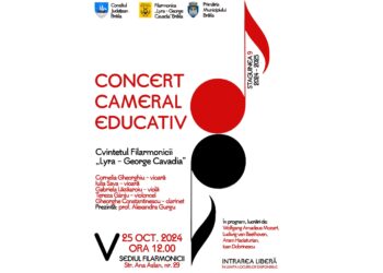 Concert Cameral Educativ la Filarmonica Lyra-George Cavadia