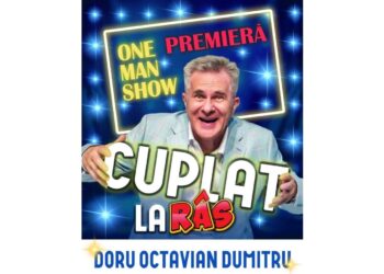Doru Octavian Dumitru vine la Casa Tineretului din Brăila, cu spectacolul „Cuplat la râs”