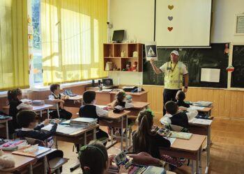 Educație rutieră la Școala gimnazială ”Vasile Alecsandri” din municipiul Brăila