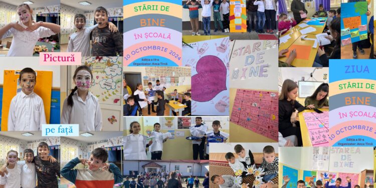 ”Ziua Stării de Bine în Școală” sărbătorită la a 3-a ediție în Școala din comuna Surdila Greci