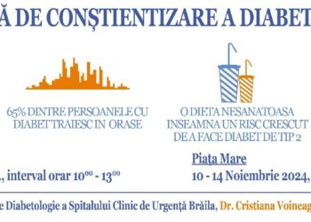Campanie de conștientizare a diabetului zaharat