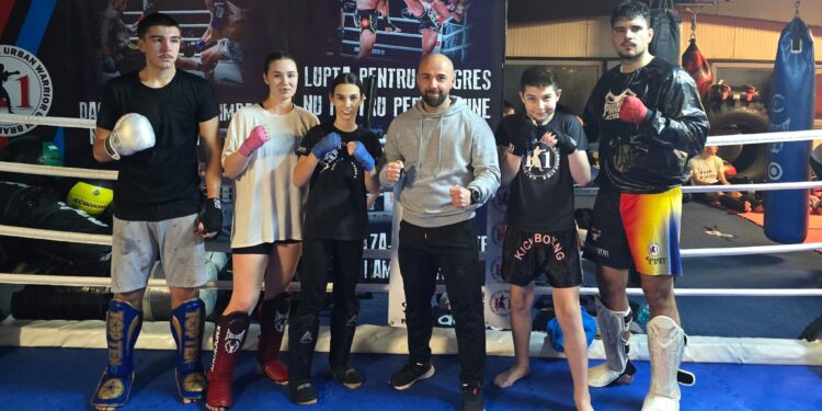 Cinci sportivi de la clubul Urban Warrior Gym vor participa la Cupa Campionilor, o competiție de kickboxing