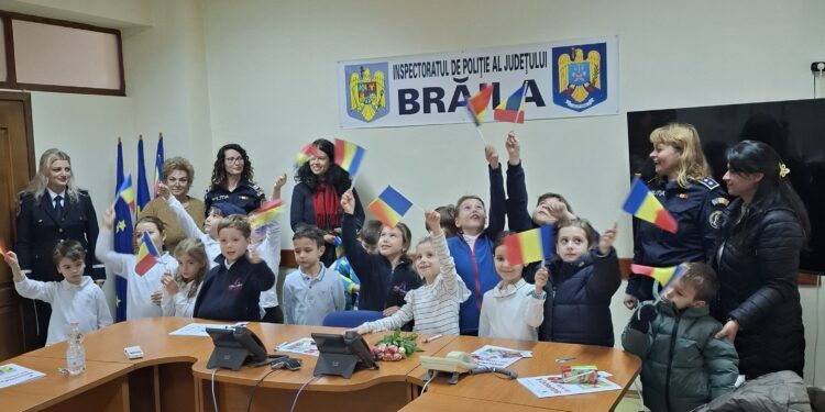 Activități de prevenire a situațiilor de victimizare în rândul minorilor derulate în sediul IPJ Brăila