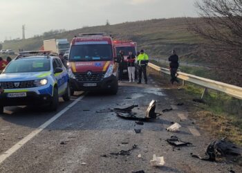 Accident cu trei persoane decedate pe DN26, la ieșire din Foltești, în județul Galați