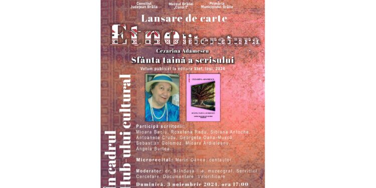 Lansare de carte în cadrul Hub-ului cultural „Etnoliteratura”, la Casa Alexiu