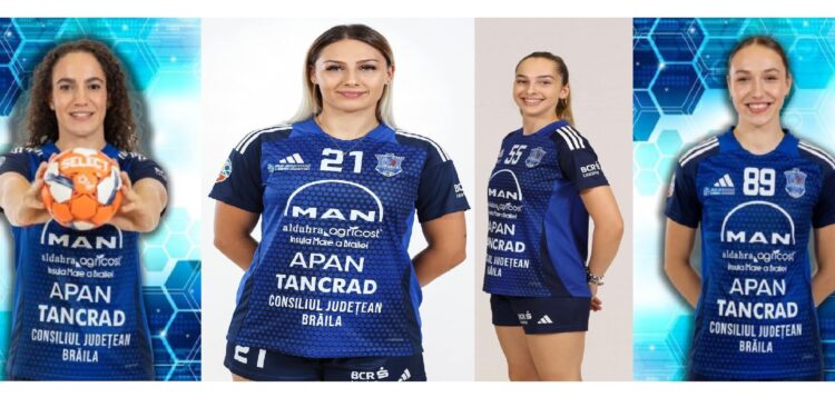 Patru handbaliste de la Dunărea Brăila