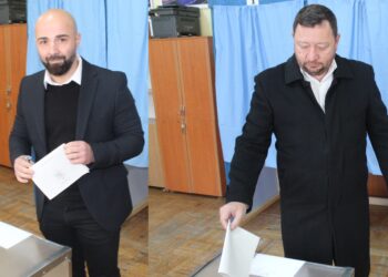Căpățînă și Străchinescu au votat la secția 89 din municipiul Brăila