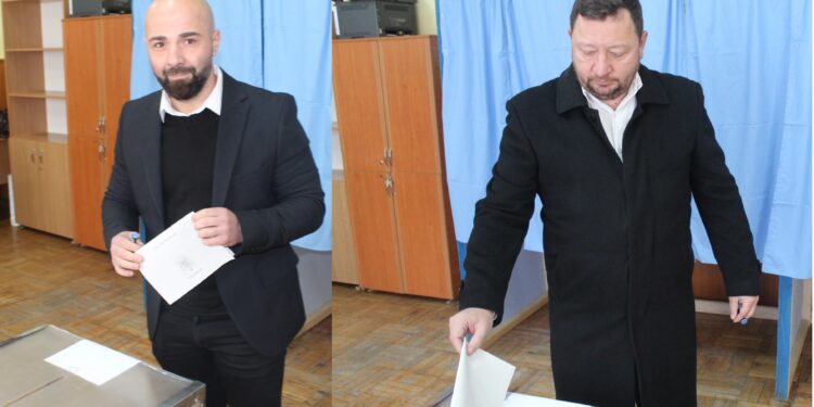 Căpățînă și Străchinescu au votat la secția 89 din municipiul Brăila