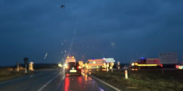 Accident cu 5 persoane rănite în ziua de Crăciun