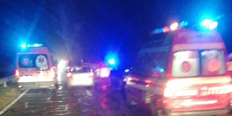 Accident luni seara pe șoseaua dig Brăila - Galați